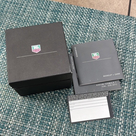 TAG HEUER Kirium Formula 1, CL111A (Cal. E20.321) Preowned, Near new condition. - Picture 2 of 15